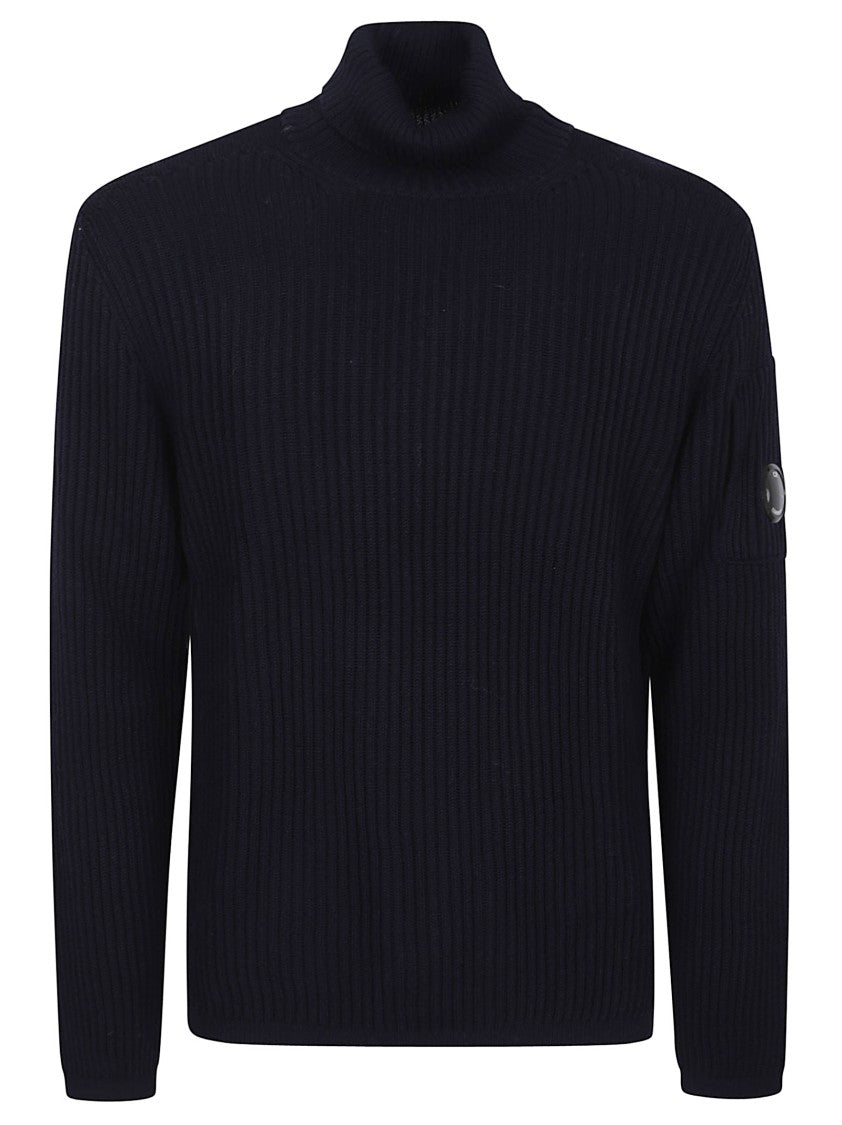 C.P. Company Knitwear Turtle Neck In Re-Wool