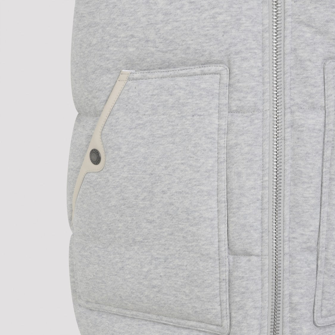 Tom Ford Gray Padded Cotton Gilet