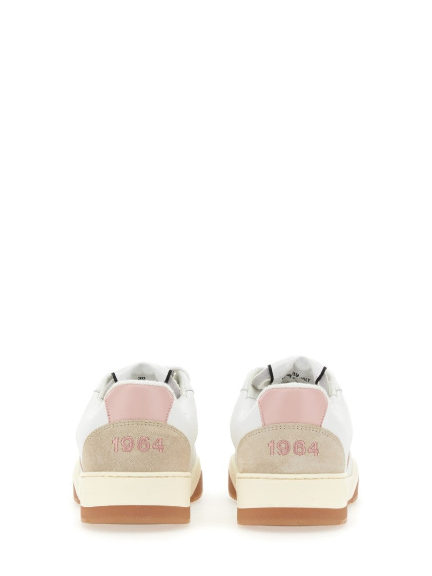 Dsquared2 Textured Leather And Polyamide Sneakers