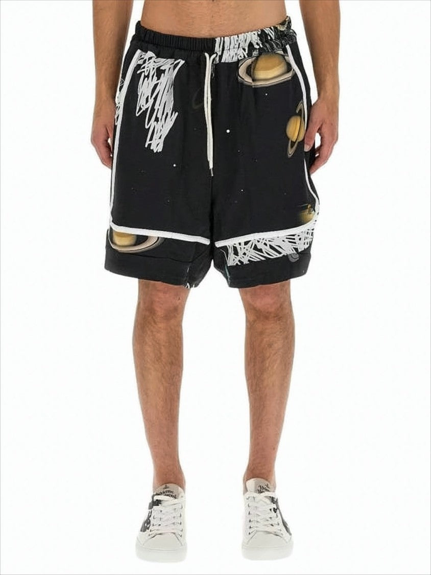 Vivienne Westwood Cosmic Print Jogger Pants With Adjustable Waistband