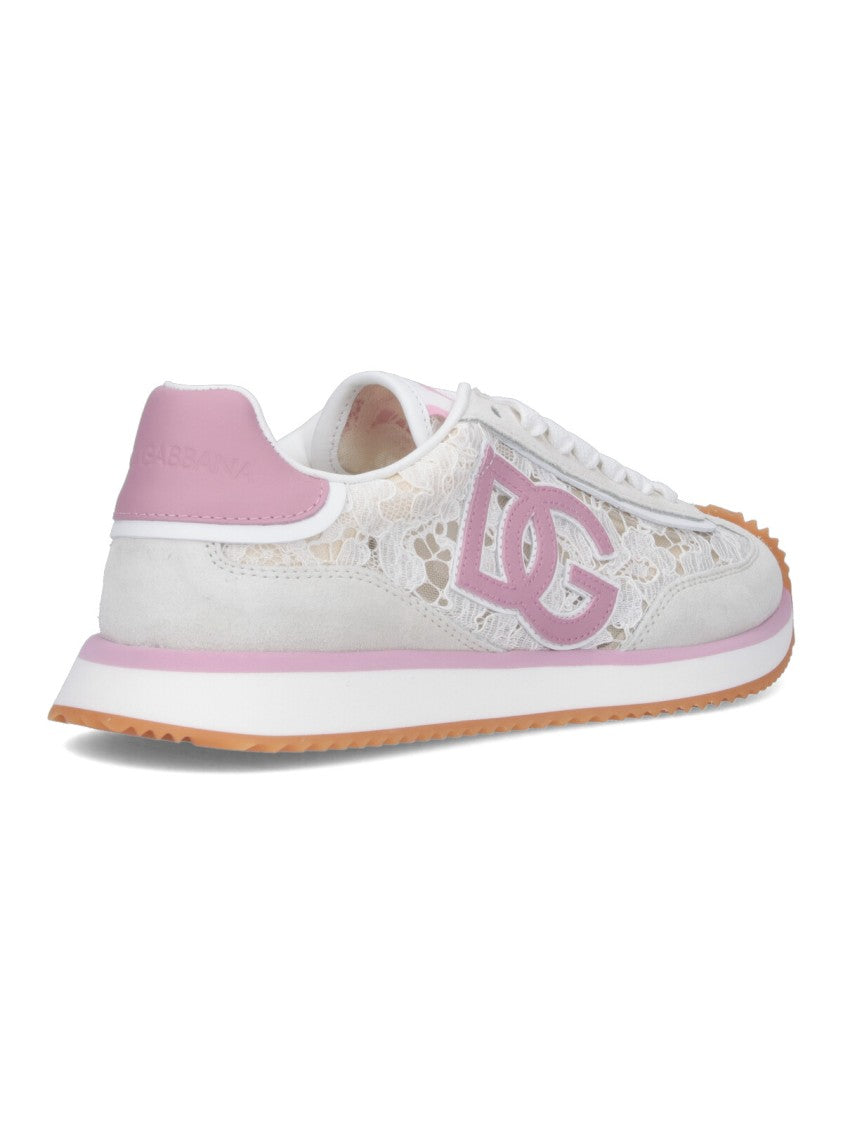 Dolce & Gabbana Cushion Sneakers – White