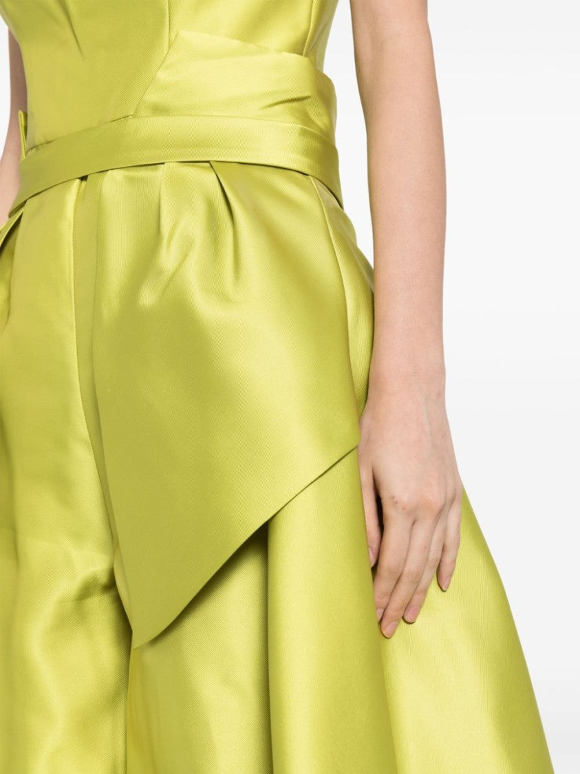 Saiid Kobeisy Mikado Classic Jumpsuit With Detachable Overskirt