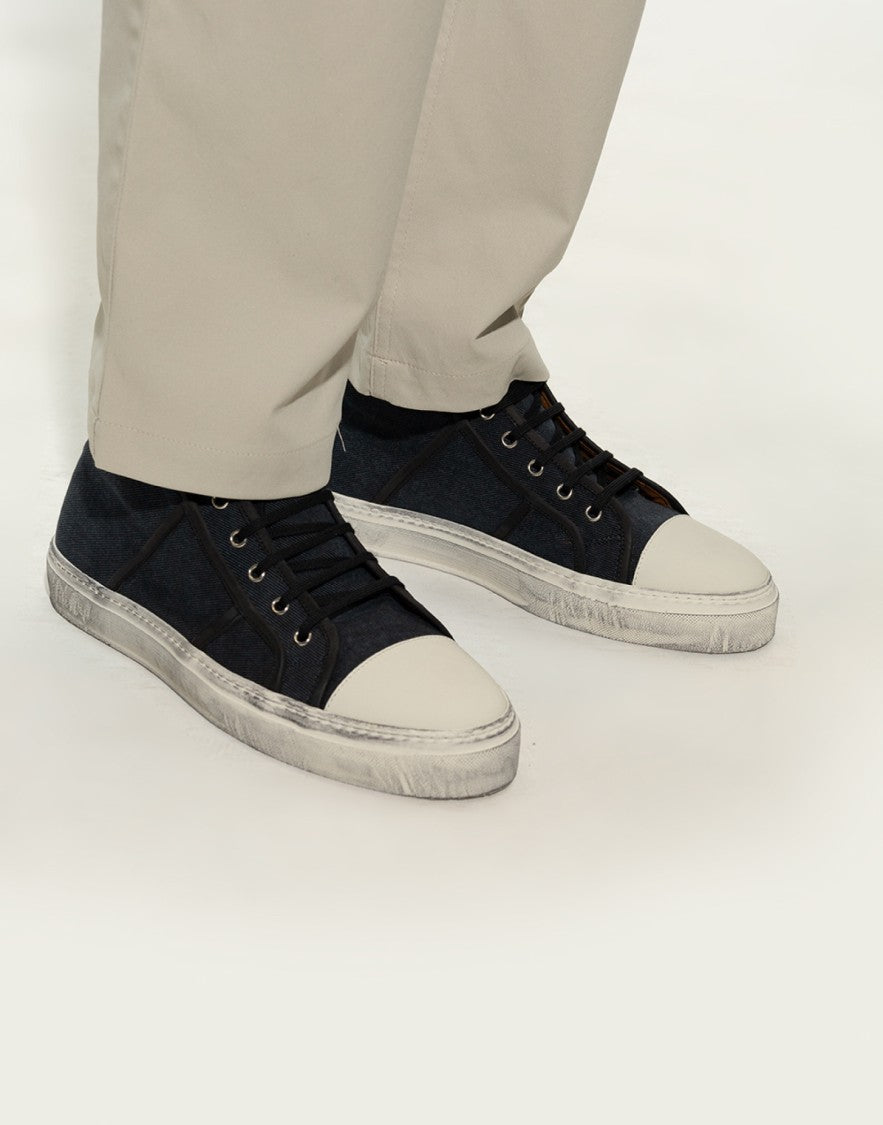 Dolce & Gabbana Re-Edition Vintage Mid Top Sneakers