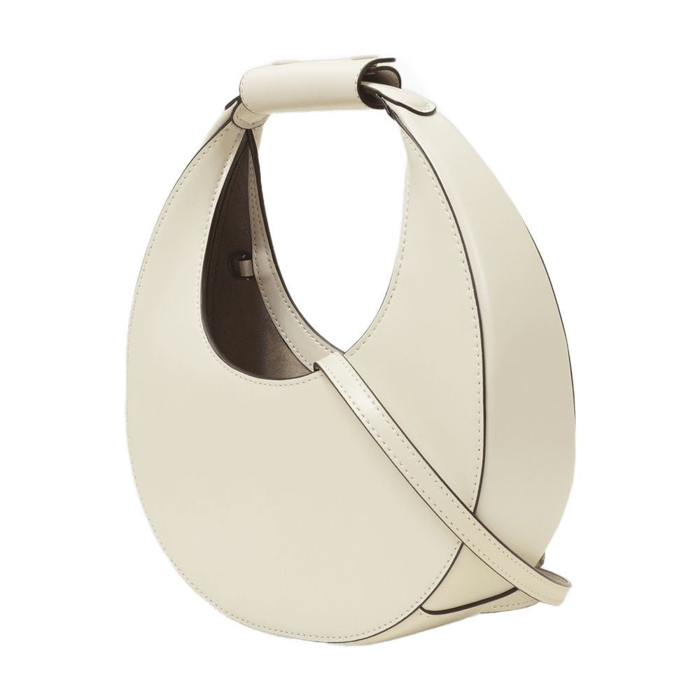 Staud Mini Moon Crossbody - Cream - Leather