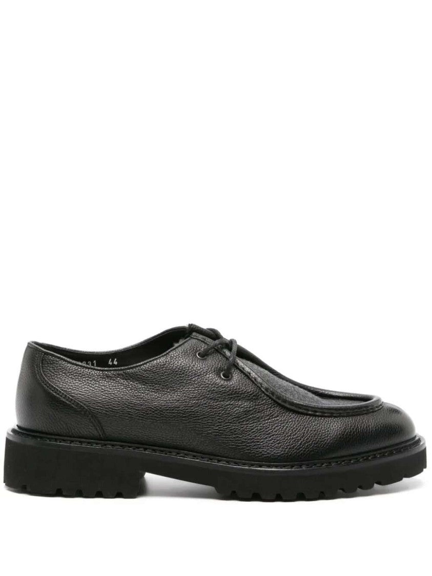 Doucal's Nero Derby Shoes