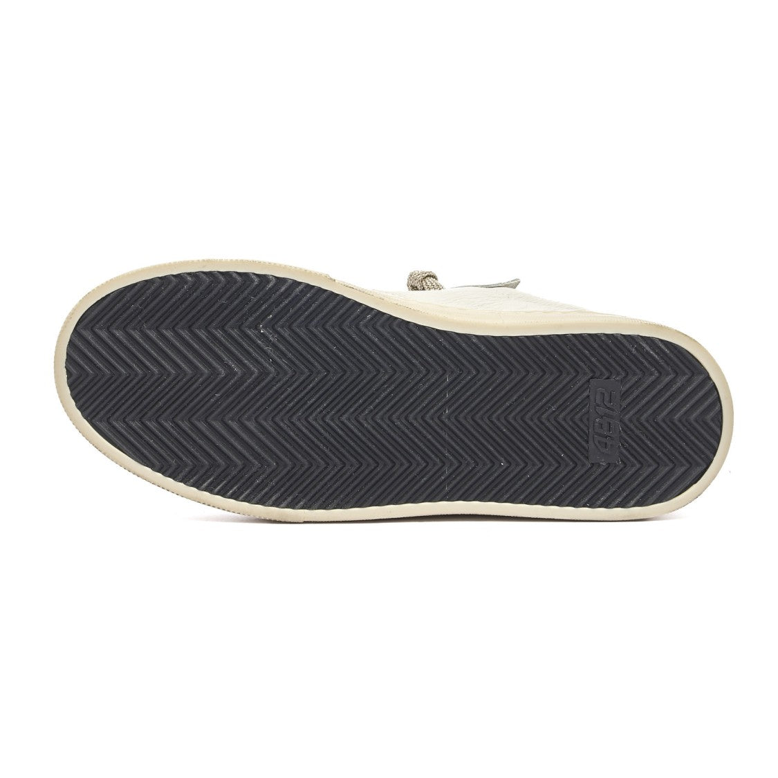 4B12 Elevated Leather Sneakers With Breathable Cotton Cover And Detailing