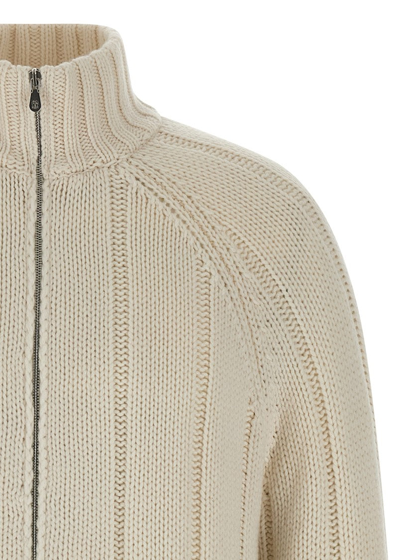 Brunello Cucinelli Knitted Down Jacket