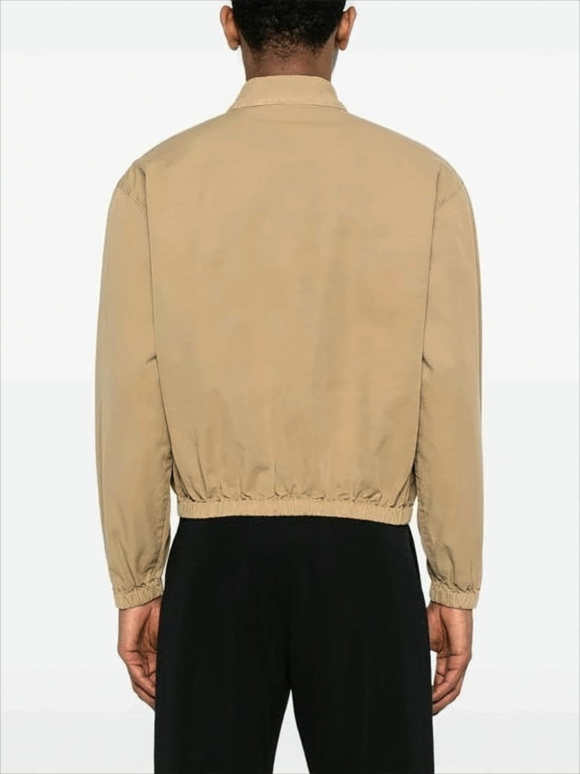 Auralee Lightweight Cotton Jacket With Classic Collar