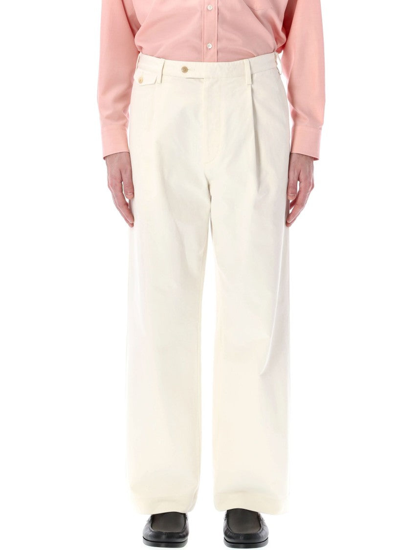 Auralee Chino One Tuck Pant