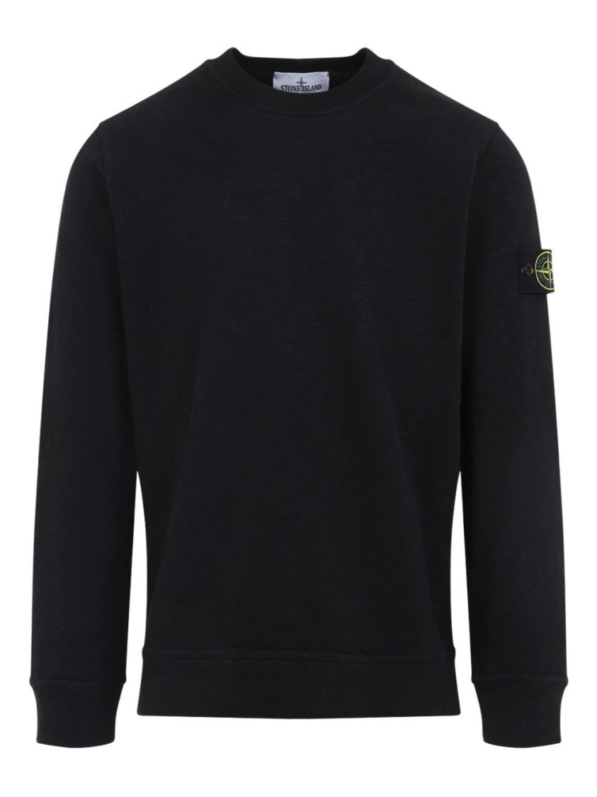 Stone Island Modern Fit Cotton Sweatshirt