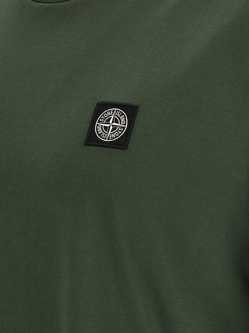 Stone Island Logo Patch T-Shirt