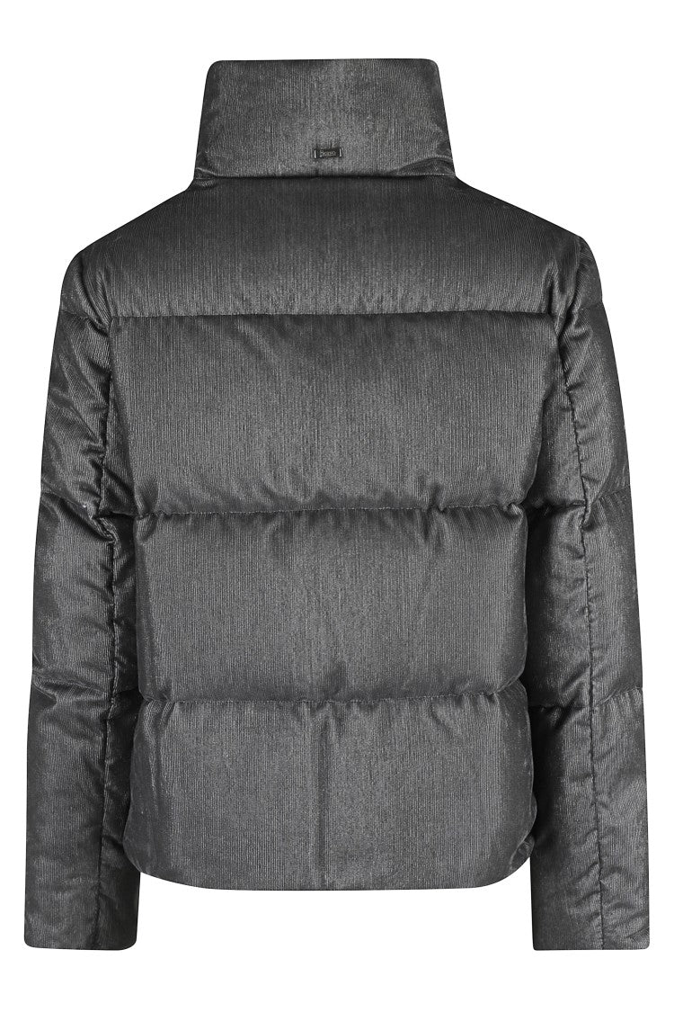 Herno Short Velvet Down Jacket