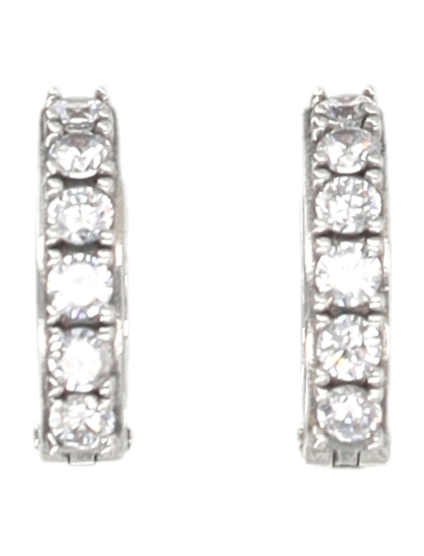 Emanuele Bicocchi Pair Zircone Clear Earring