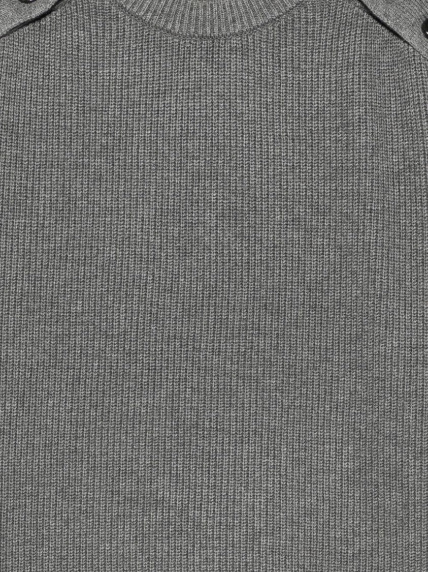 Liu Jo Ribbed Knit Sweater With Button Detailing