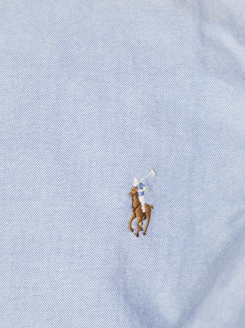 Polo Ralph Lauren Classic Long-Sleeve Blue Shirt