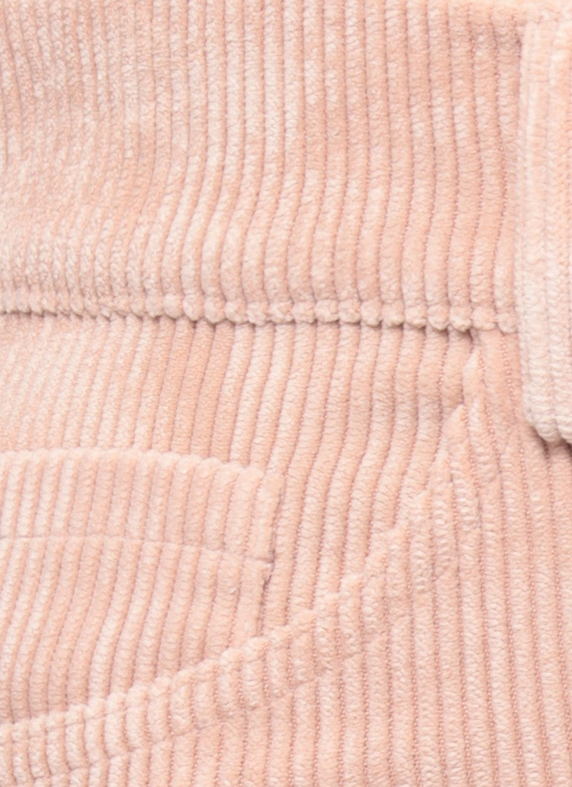 D. Exterior Corduroy Palazzo Pants
