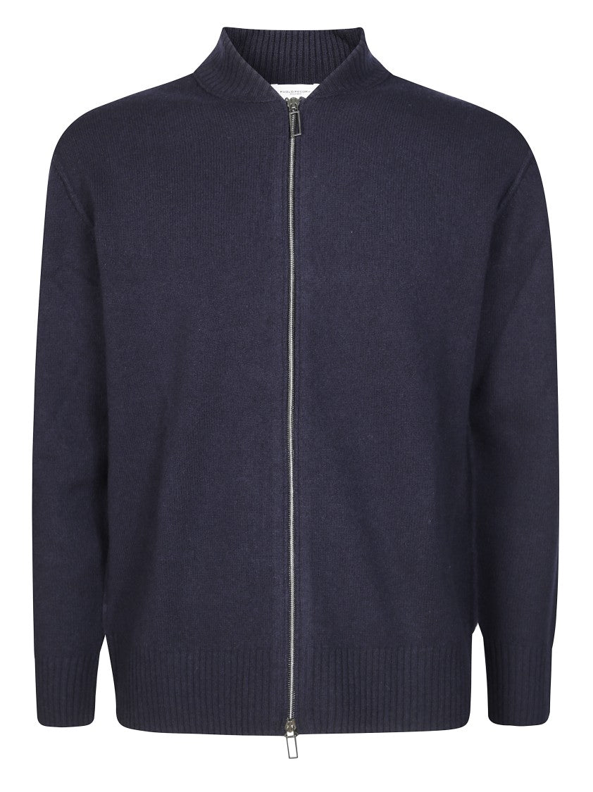 Paolo Pecora Knit Bomber Jacket