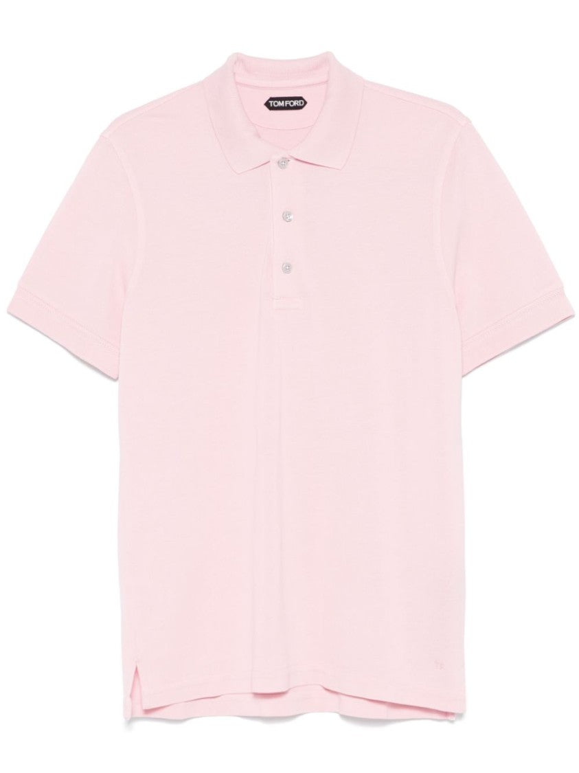 Tom Ford Light Pink Short-Sleeve Polo