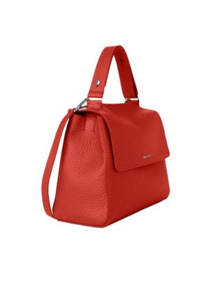 Orciani Handbag In Soft Hammered Leather