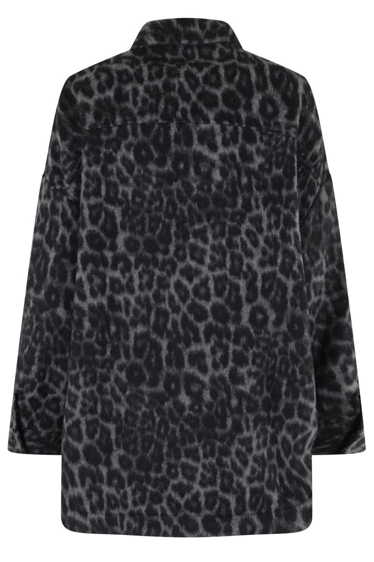 Federica Tosi Spotted Wool Shirt Jacket