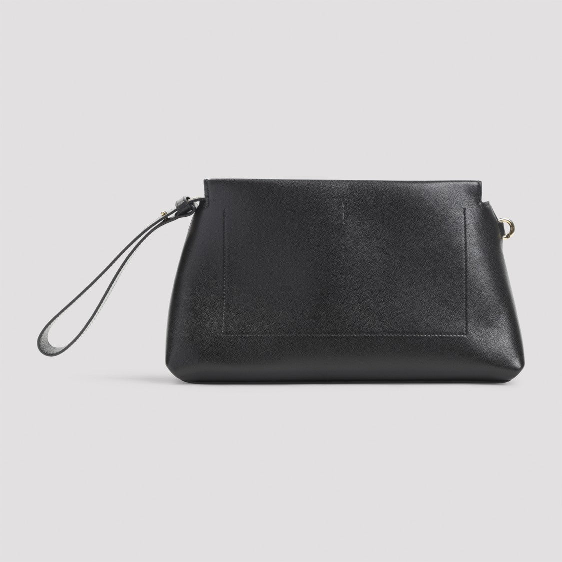 Givenchy Black Calf Leather Belt Pouch