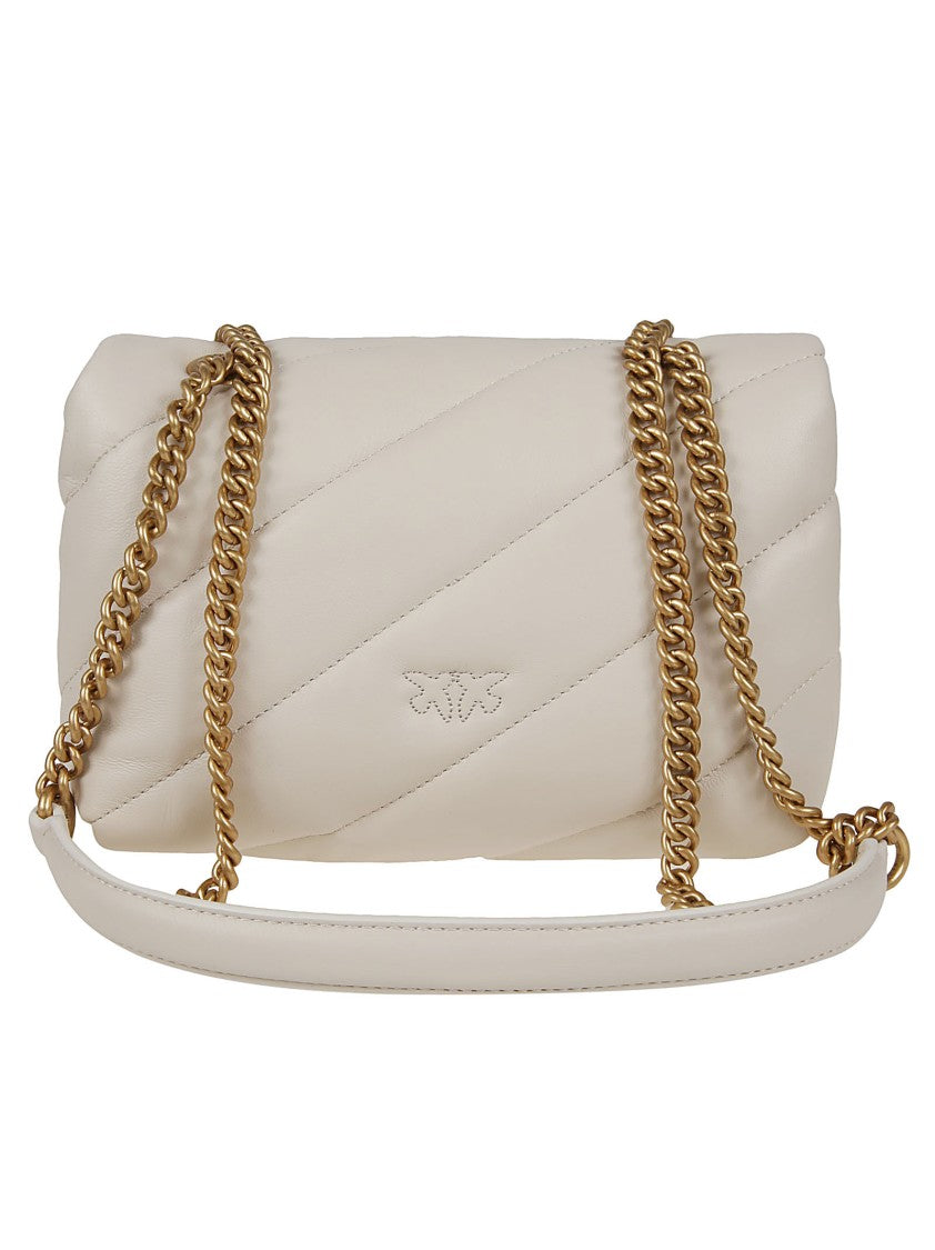 Pinko Love Puff Mini Cl Sheep Nappa Shoulder Bag