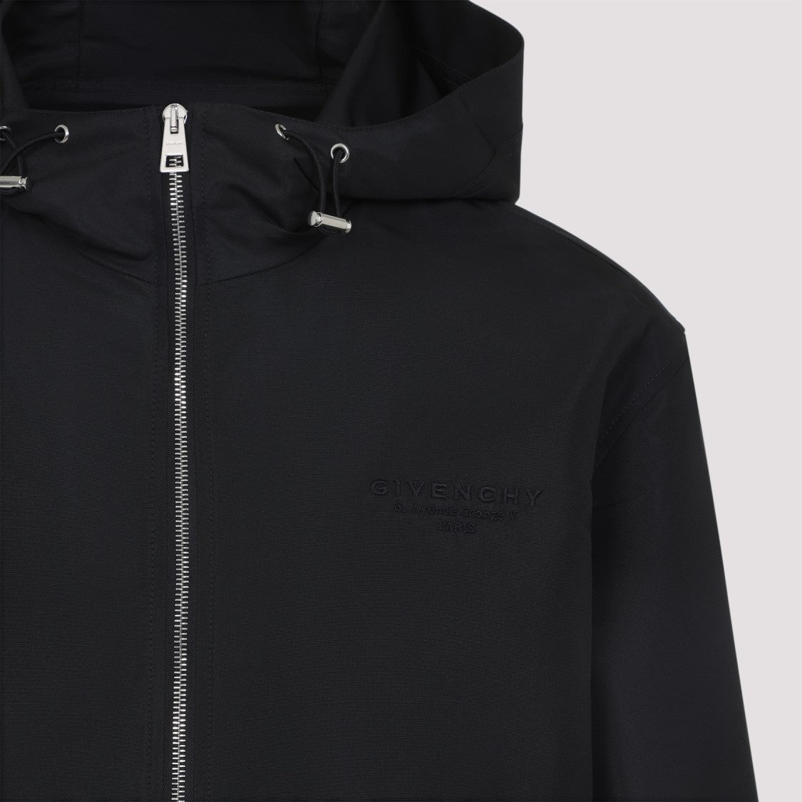 Givenchy Black Wind Breaker Jacket