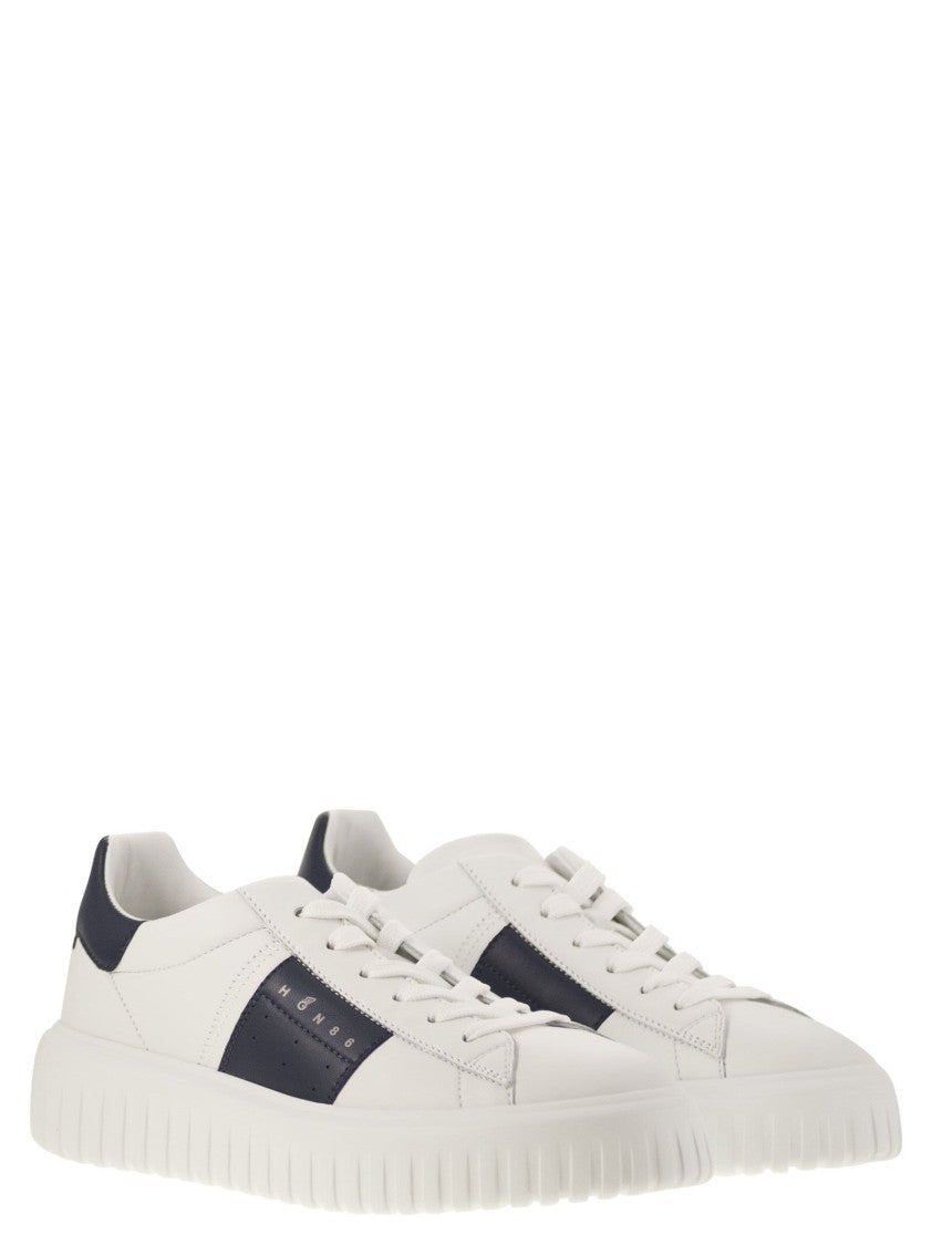 Hogan H-Stripes Sneakers With Extralight Eva Sole