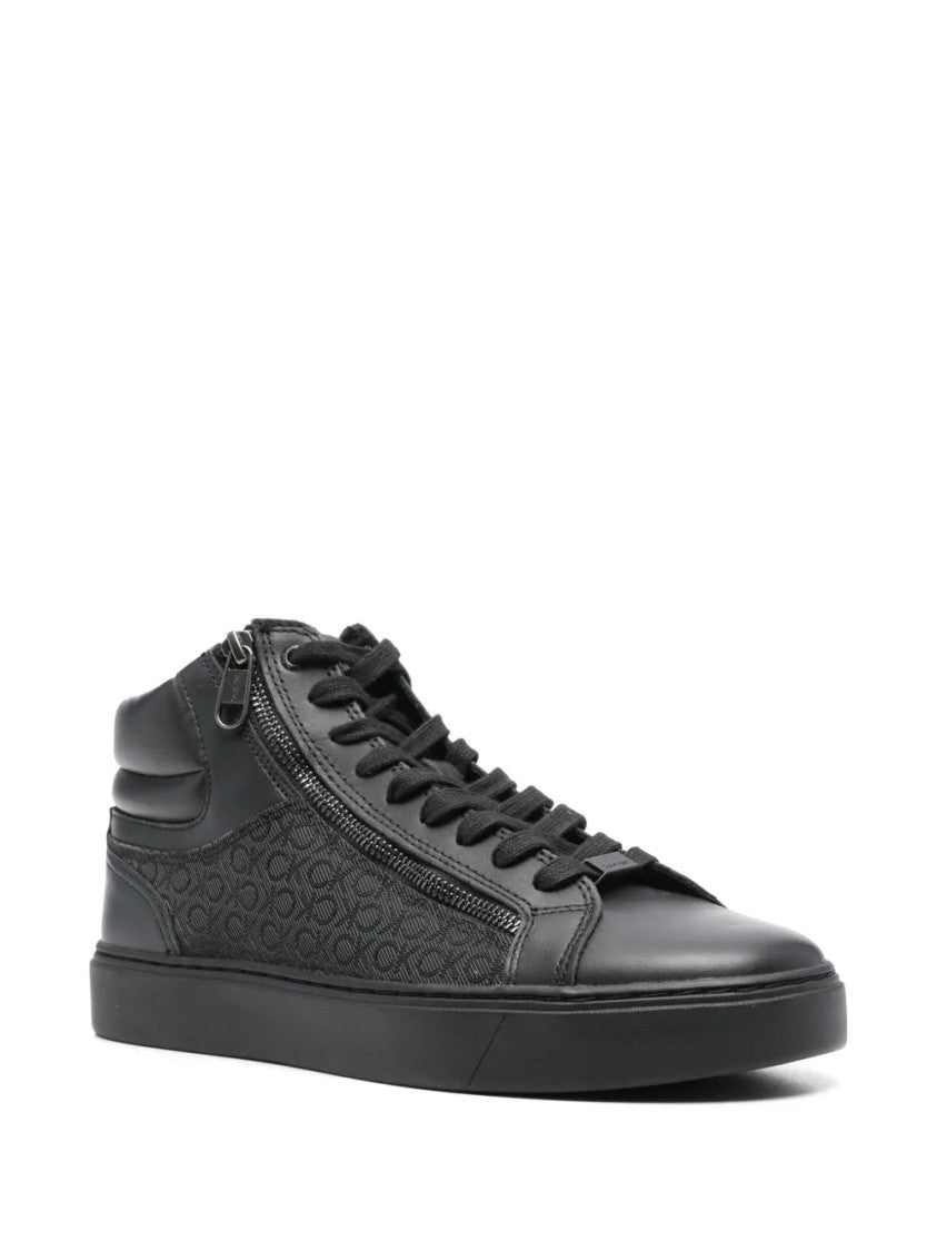 Calvin Klein High Top Lace Up Booties