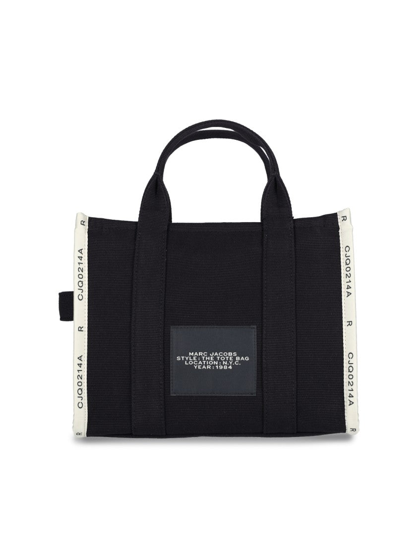 Marc Jacobs Medium Tote Bag "The Jacquard Tote" – Black