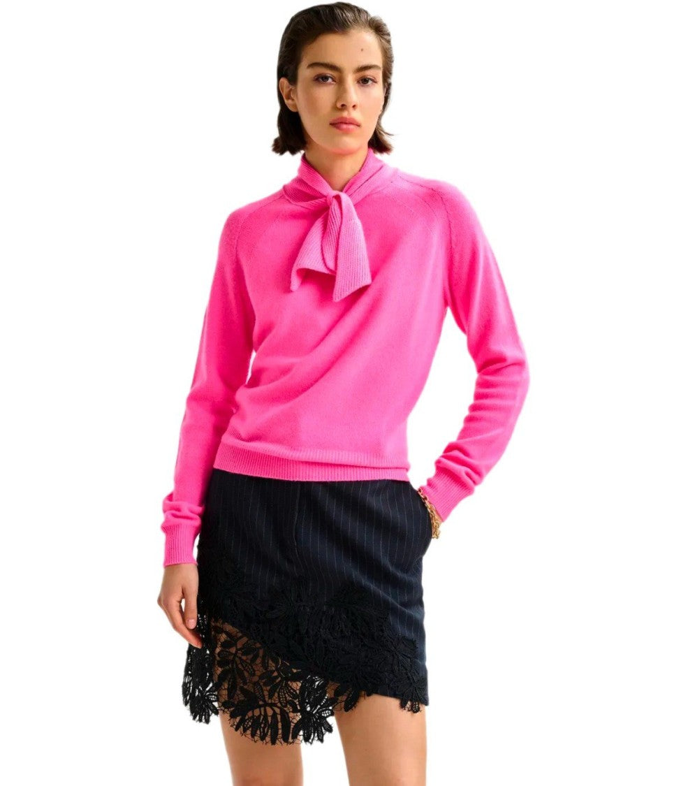 Essentiel Antwerp Invited Fuchsia Sweater