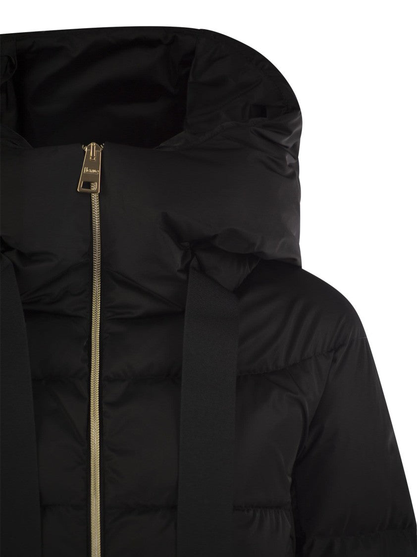 Herno A-Shape Down Jacket With Hood