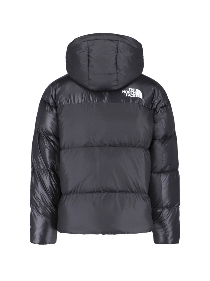 The North Face "Pertex" Padded Down Jacket, In Black Fabric