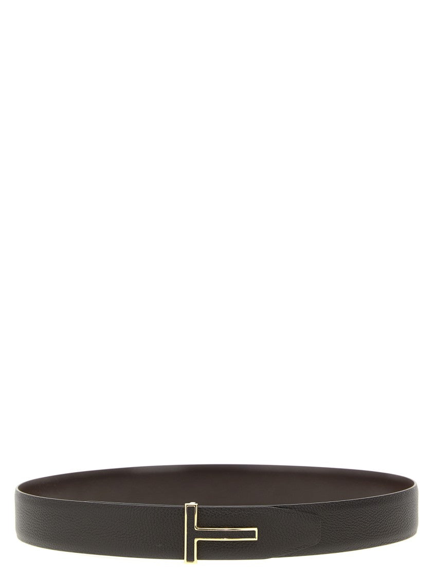 Tom Ford 'T' Reversible Belt