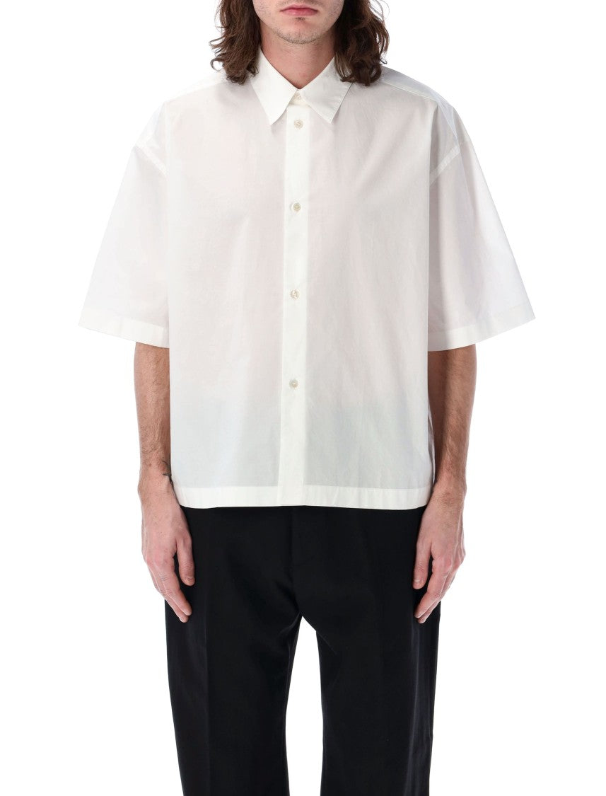 Studio Nicholson Boxy Oversized Short-Sleeve Shirt