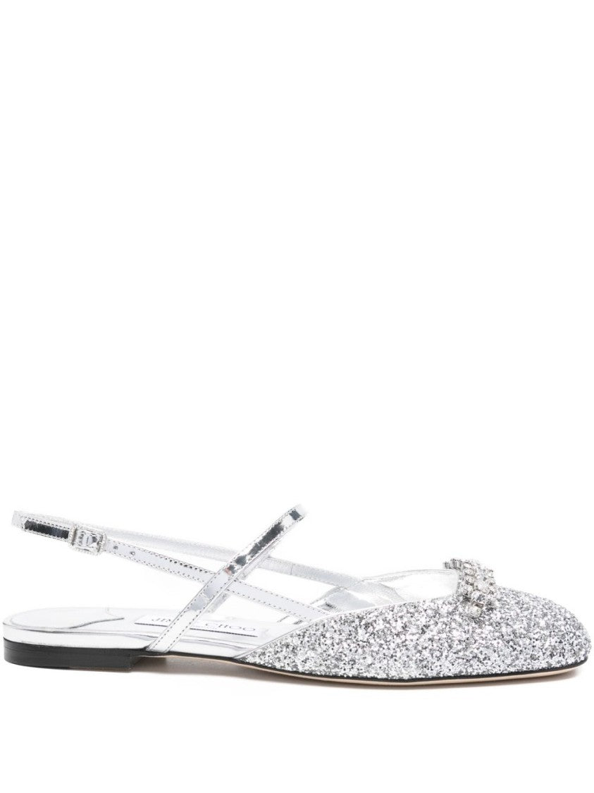 Jimmy Choo Round Toe Slingback Sandals