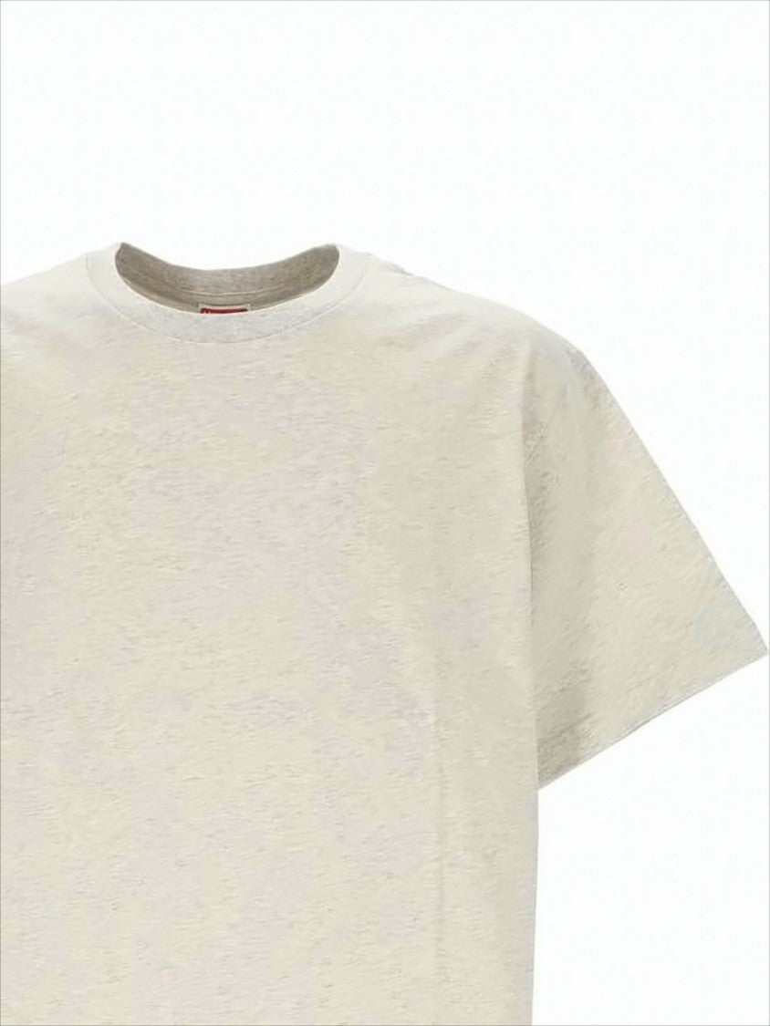 Kenzo Short-Sleeved Crew Neck T-Shirt With Bold Floral Graphics