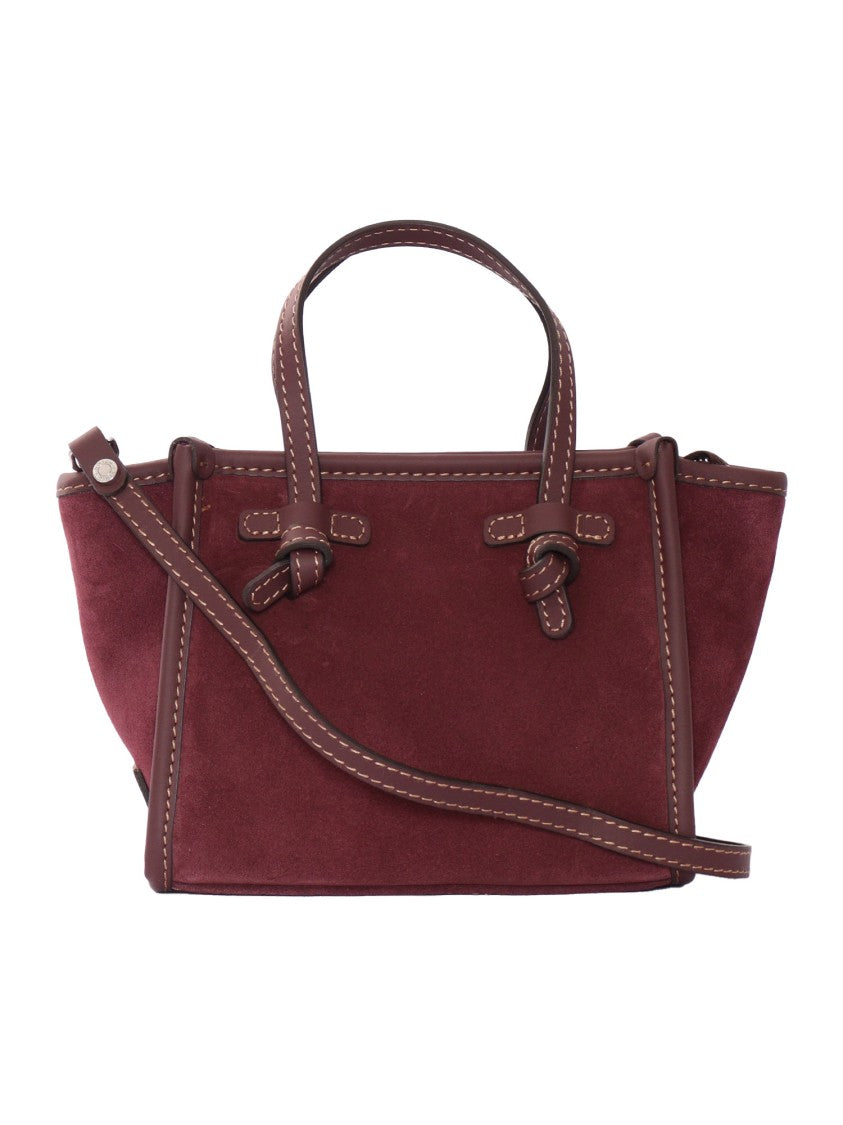 Gianni Chiarini Structured Brown Leather Handbag