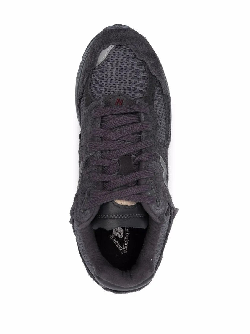 New Balance Low-Profile Suede And Mesh Sneakers