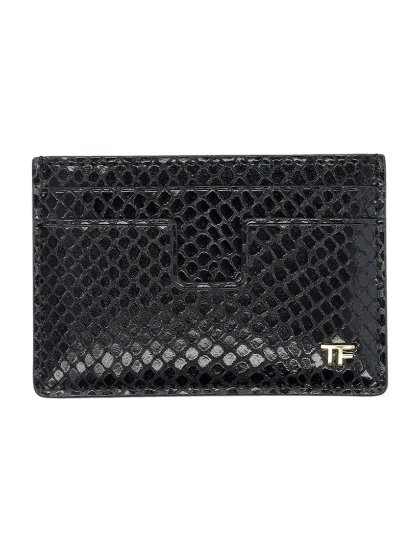 Tom Ford Card Wallet Phyton Print