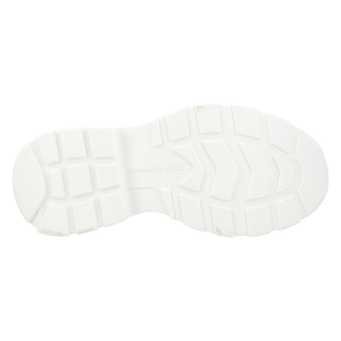 Alexander Mcqueen Tread Slick Boots 'White Graffiti'