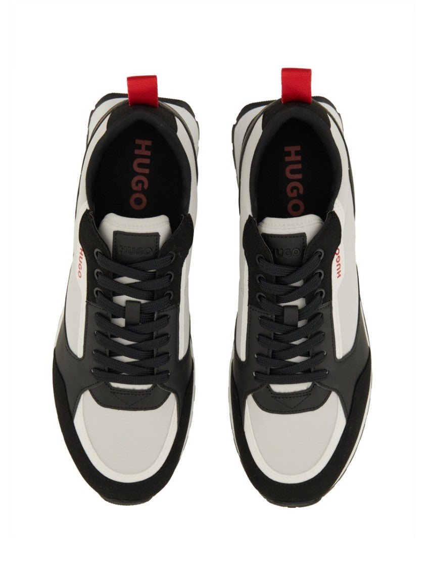 Hugo Low-Top Black And White Sneaker