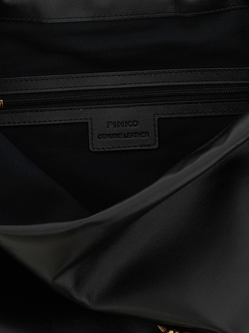 Pinko Maxi Leather Clutch