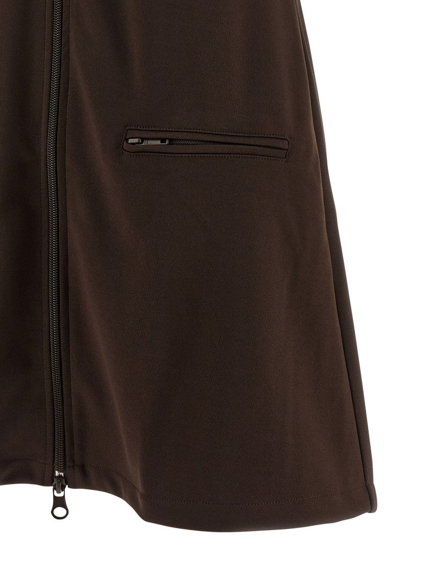 Courrèges 'Interlock Tracksuit Mini' Dress