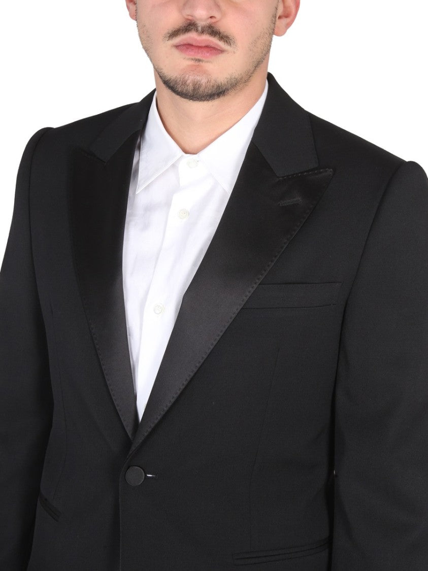 Alexander Mcqueen Single-Breasted Suit Jacket
