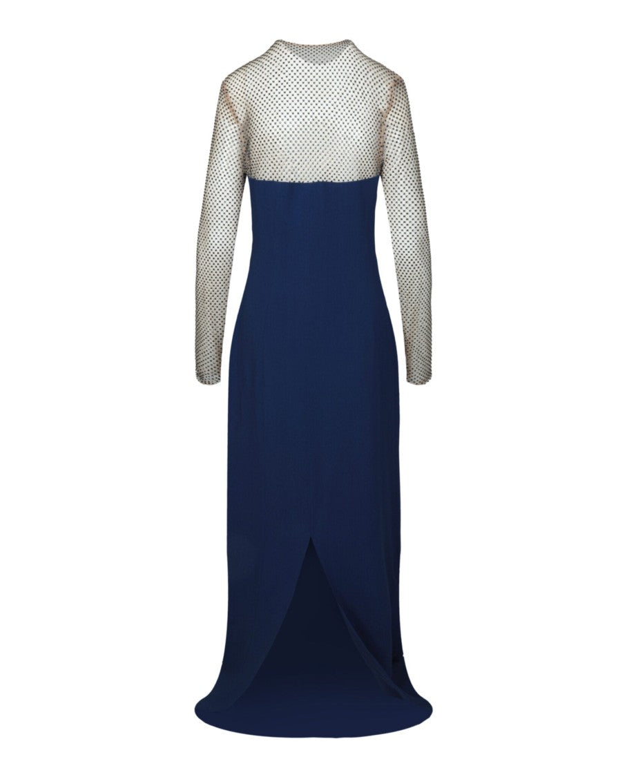 Stella Mccartney Myah Embellished Long Sleeve Gown