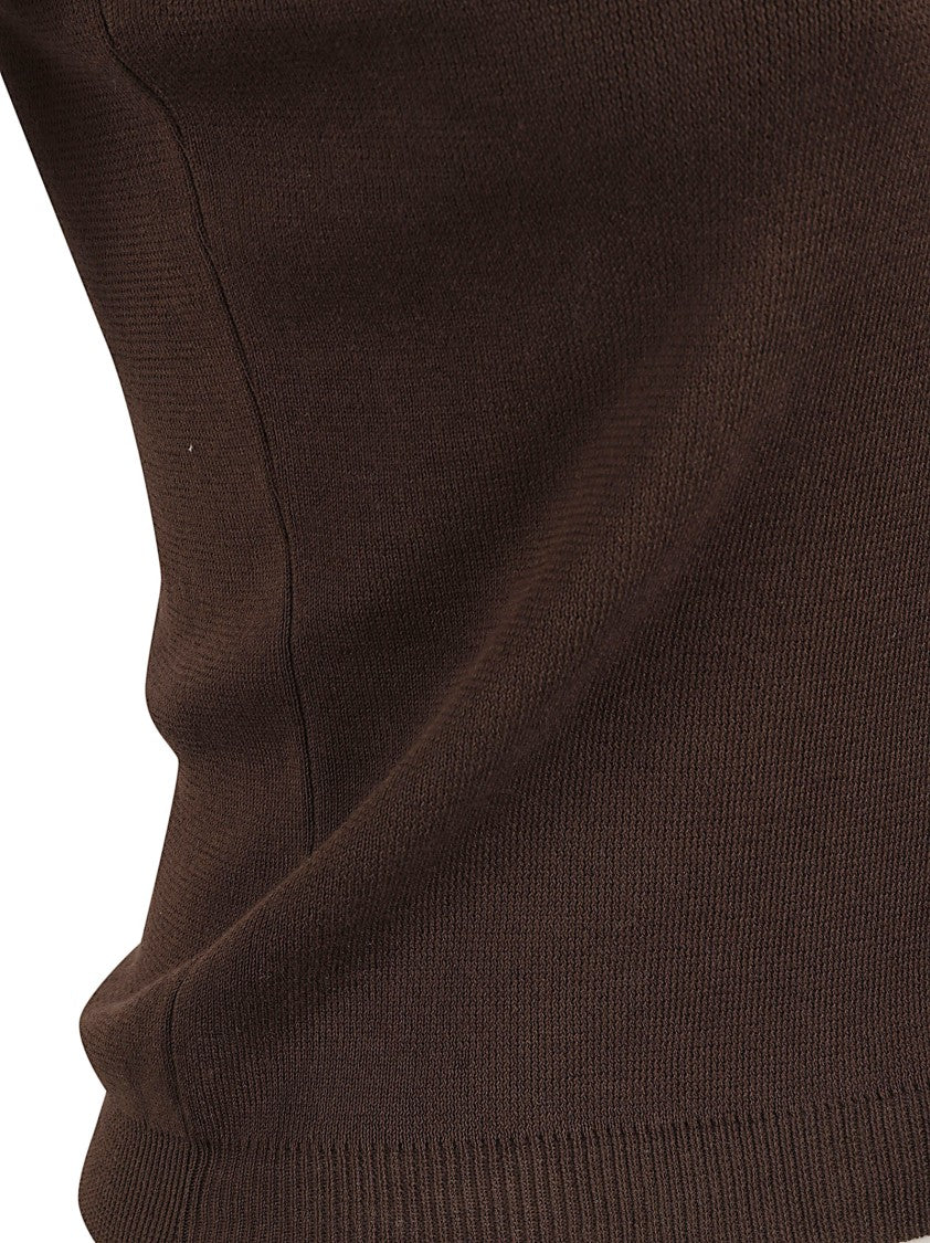 Max Mara Ribbed Sleeveless Top