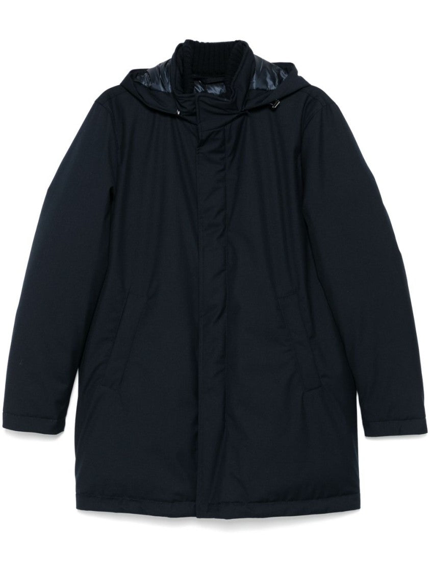 Herno Premium Polyester-Viscose Blend Giacconi Jacket