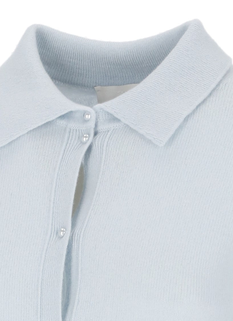 Vanisé Light Blue Cashmere Cardigan