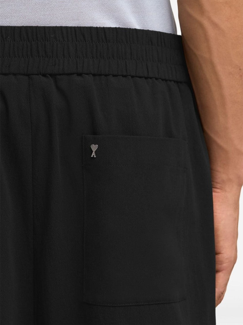 Ami Cotton Track Shorts